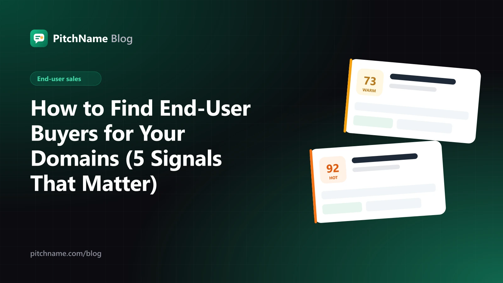 How to Find End-User Buyers for Your Domains (5 Signals That Matter)